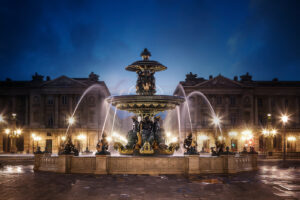 Fontaine Place de la Concorde Paris