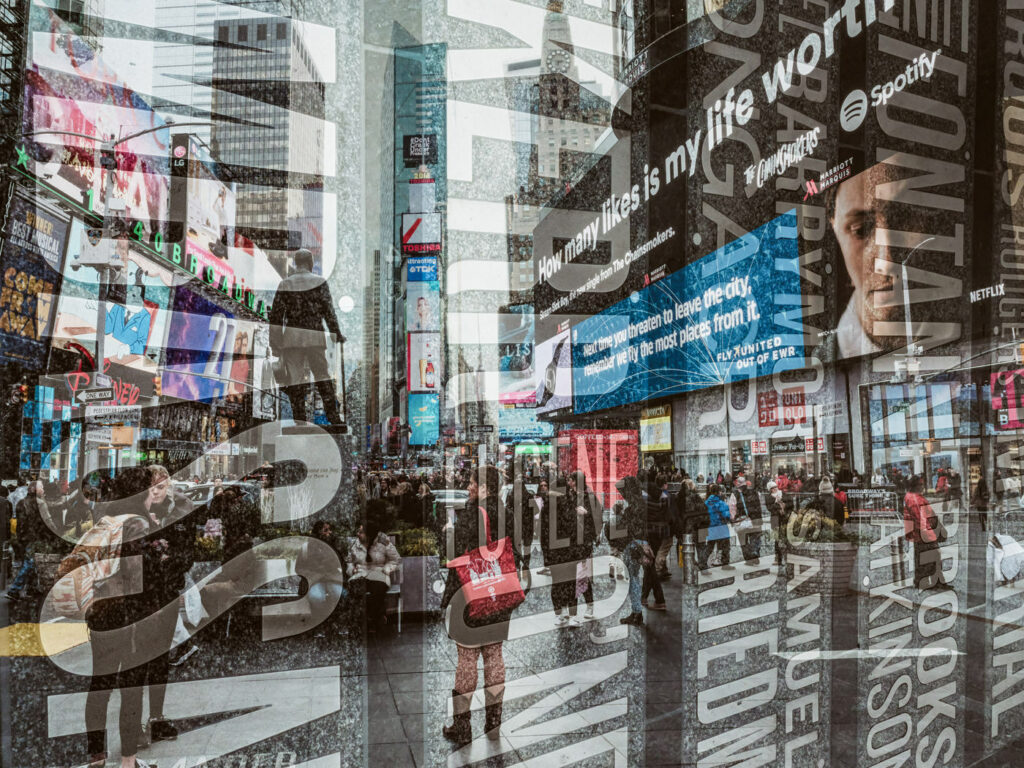 Time square capitaliste
